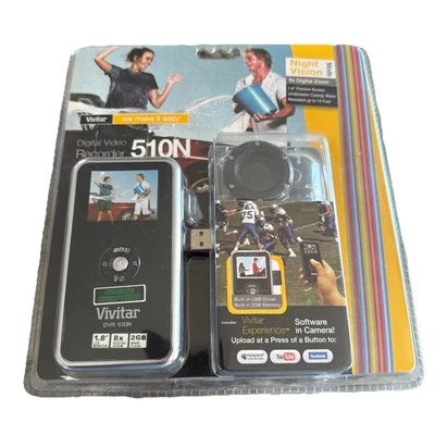 Night Vision Handheld Portable DVR New Old Stock VIVITAR 510N DVR - Image 1 of 2