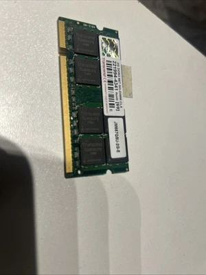 Transcend 2g DDR2 667 SODIMM Laptop RAM Memory 1x 2GB - Image 1 of 2