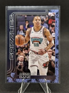 2025-26 Topps Basketball Desmond Bane #185 - TEAM LOGO BORDER - SP  - Grizzlies - Picture 1 of 2