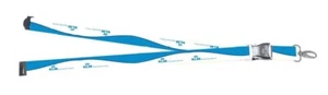New! LAN-KLM Lanyard , with mini airline buckle clip - Picture 1 of 1