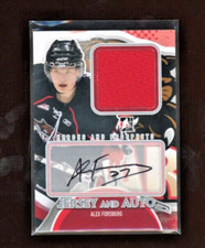 2012-13 ITG Heroes and Prospects Jersey Autographs Alex Forsberg /40 *19869