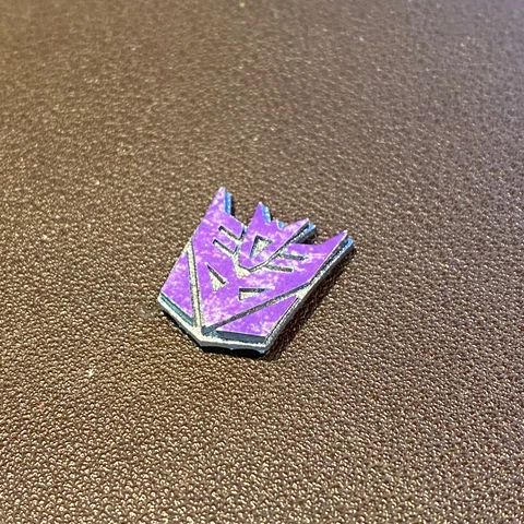 Custom 3D printed Logo upgrade Megatank MT 01 Monocrat Megatron Dark Silver Cover