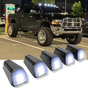 5pcs For Dodge Ram 1500 2500 3500 4500 5500 LED Cab Roof Marker Running Lights - Picture 1 of 13