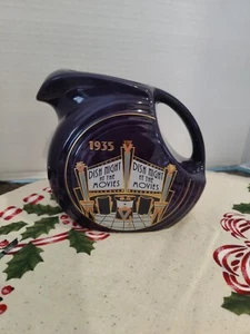 HLCCA Fiesta® "Dish Night at the Movies" 1935, Plum Juice Pitcher, 600 Produced - Picture 1 of 7
