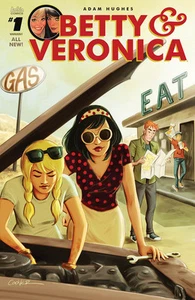 Betty & Veronica (2016) #1 VF+ Colleen Coover Cover F Adam Hughes Archie - Picture 1 of 1