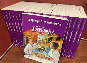 Lot - Set of 23 Student Language Arts Handbook SRI Imagine It Level 4 Handbooks - Picture 1 of 7