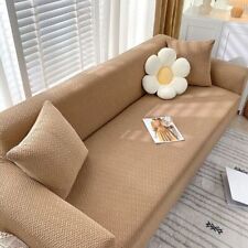 Elastic Plain SofaCover Stretch All-inclusive Couch Cover 1/2/3/4-seat Slipcover
