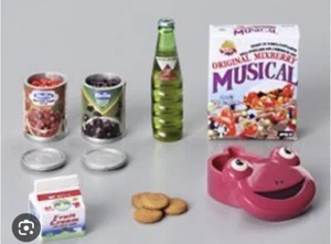 Re-ment Megahouse Miniature Dollhouse Imported Goods Foods Grocery Conscience - Picture 1 of 4