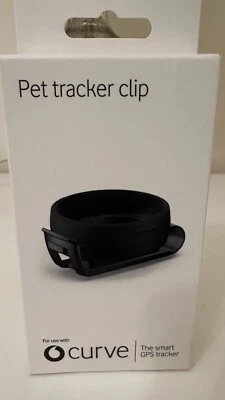 Brandneu mit Etikett verpackt The Smart GPS Tracker Clip Curve schwarz  - Bild 1 von 3