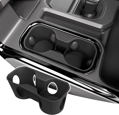 Cup Holder Center Console Organizer For 2022-2025 Chevy Silverado GMC Sierra - Image 1 of 4
