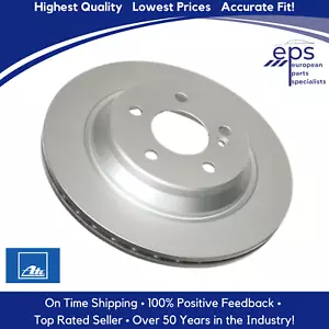 German Ate Coated Rear Brake Disc Rotor 2000-06 Mercedes CL500 S430 S500 SP22192 - Picture 1 of 9