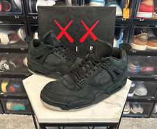 Size 10.5 - Jordan 4 Retro x KAWS Black 2017