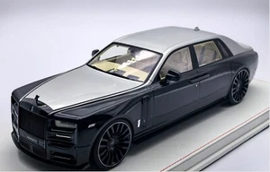 Rolls Royce Phantom VIII Mansory Edition negro brillante/plateado AB489 1/18 - Imagen 1 de 10