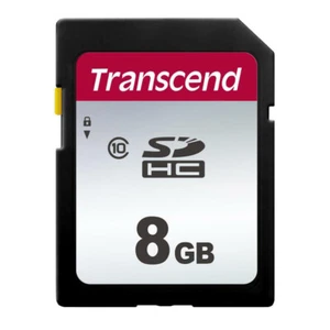 Transcend 8GB 8 GB SDHC Class 10 Memory Card for Canon SL1 T6 T7 T5 T5i T4 T3 T2 - Picture 1 of 2