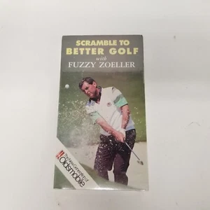 Scramble To Better Golf With Fuzzy Zoeller VHS Tape, 1990, New Sealed - Picture 1 of 7