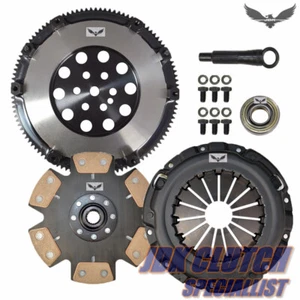 JDK STAGE 4 RACE CLUTCH KIT & FLYWHEEL for 90-92 TALON TSi 2.0L TURBO *6 BOLTS - Picture 1 of 5