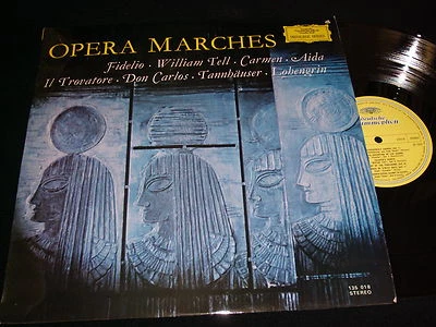 OPERA MARCHES<>VARIOUS COMPOSERS<>12" Lp Vinyl~UK Pressing<>DGG 135 018133 - Image 1 of 2