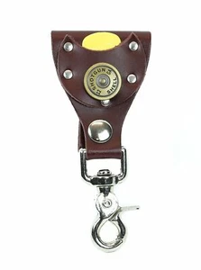 Leather Pick Holder Shotgun Shell Key Trigger Clasp Belt Insert Cable Pass On Gi - Picture 1 of 2