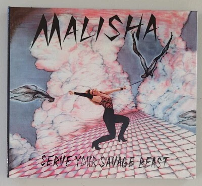 Malisha Serve Your Savage Beast New CD Digipak Heavy Metal Kim La Chance Vixen - Image 1 of 2