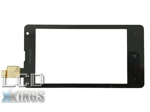 Black Nokia LUMIA 435 532 Touch Screen Digitizer Glass Replacement - Picture 1 of 1