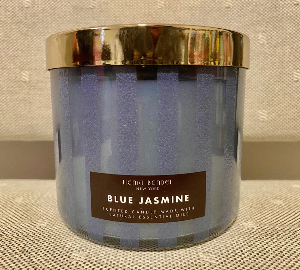 Henri Bendel 14.5oz. *BLUE JASMINE* 3 Wick TEST Candle - Image 1 of 1