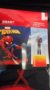 NUEVO CON ETIQUETAS CLIMATESMART CUDDLE DUDS NIÑOS CAPAS BASE JUEGO DE PANTALONES TOP SPIDERMAN STAR WARS - Imagen 1 de 6