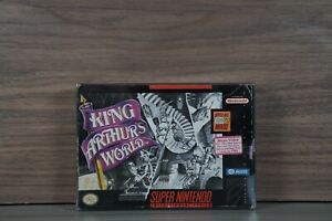 King Arthur's World (SNES, 1993) Complete Tested