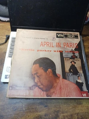 CHARLIE PARKER WITH STRINGS - April In Paris 1957 VERVE LP - Image 1 of 4
