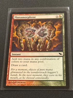 Shadowmoor Manamorphose MTG Magic the Gathering NM - Image 1 of 2