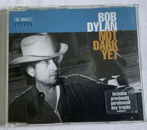 BOB DYLAN Not Dark Yet CD Maxi Single Sweden Import - Unreleased Live Tracks - Picture 1 of 8