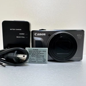 [Near mint] Canon PowerShot SX720 HS 20.3MP Point & Shoot Digital Camera - Black - Picture 1 of 9