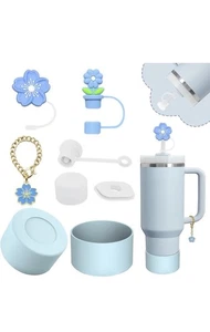 Stanley Tasse Zubehör Set | 40 & 30 Oz Becher Durchmesser 2,75-2,95 Zoll (blau)| - Bild 1 von 6