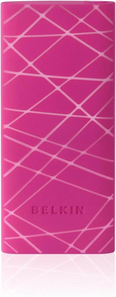 Funda de silicona BELKIN Grip ranura apretada para Apple iPod Nano 4G rosa claro Foto 1 de 4