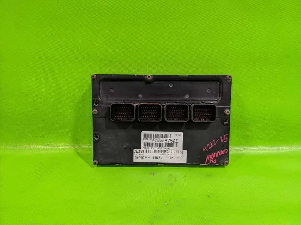 04 MÓDULO DE CONTROL MOTOR CARAVANA 3.3L ECM OEM 4222-15 Foto 1 de 3