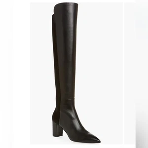 STUART WEITZMAN LINSI OVERKNEESTIEFEL IN SCHWARZ OFF GRÖSSE L-9 R-9,5 - Bild 1 von 9