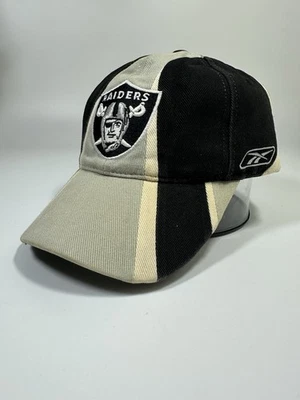 Винтажное оборудование 90-х Oakland Raiders Reebok NFL с ремешком из хлопка OSFA - Изображение 1 из 4