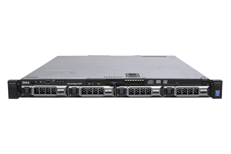 Dell PowerEdge R430 2x 6-Core E5-2620v3 2.40GHz 32GB Ram 4x 2TB HDD 1U Server - Image 1 of 1