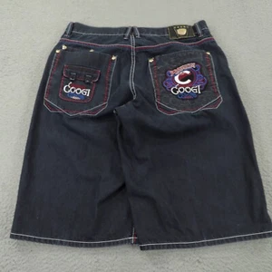 Pantaloncini Coogi uomo 40 larghi Y2K ricamati larghi pesanti skater grunge VINTAGE - Foto 1 di 13