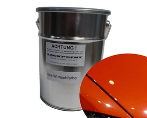 2 Liter Basislack Spritzfertig geeignet für VW geeignet für Audi LB2Y Orange Me - Bild 1 von 1