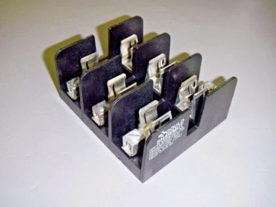 Gould Shawmut 60358J Fuse Block 30A Class J Fuses 600V HRC-I - Image 1 of 4