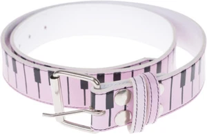 Oldschool Pink PIANO Klavier GÜRTEL Rockabilly - Bild 1 von 3