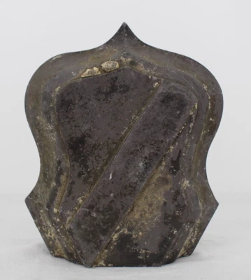 Antigua piedra tallada arquitectónica ménsula placa escudo forma manto piedra angular Foto 1 de 4