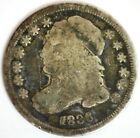 1836 Early Silver Bust Dime 10c Us Type Coin Almost Good Circulated Scratches