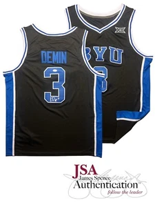 Egor Demin Signed Autographed BYU Cougars Jersey 2025 NBA DRAFT ~ JSA COA - Picture 1 of 3