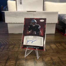 2022 SAGE Artistry Autograph McKenzie Milton Red