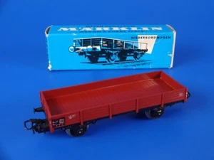 MARKLIN H0 - 4503 - Low Sides Goods Truck - Version 7: 1973-75 (71)/ BOX - EXC - Picture 1 of 2