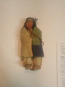 Muñeca Skookum The Great Indian Bully de colección buena caja original - Imagen 1 de 5