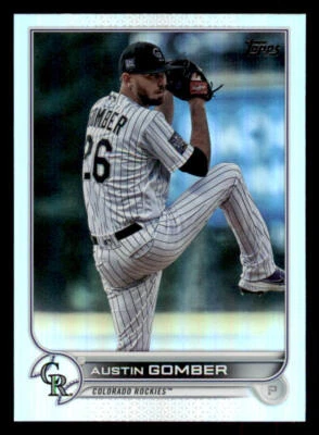 2022 Topps Rainbow Foil #461 Austin Gomber - Image 1 of 2