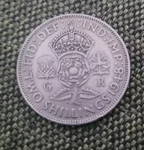 two shillings 1948 - Picture 1 of 2