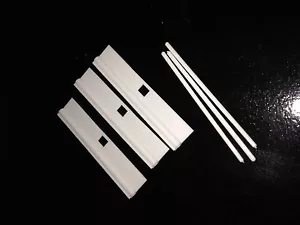 10 ganci superiori per tende verticali 89 mm fai da te - Foto 1 di 3